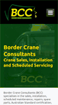 Mobile Screenshot of bordercraneconsultants.com.au